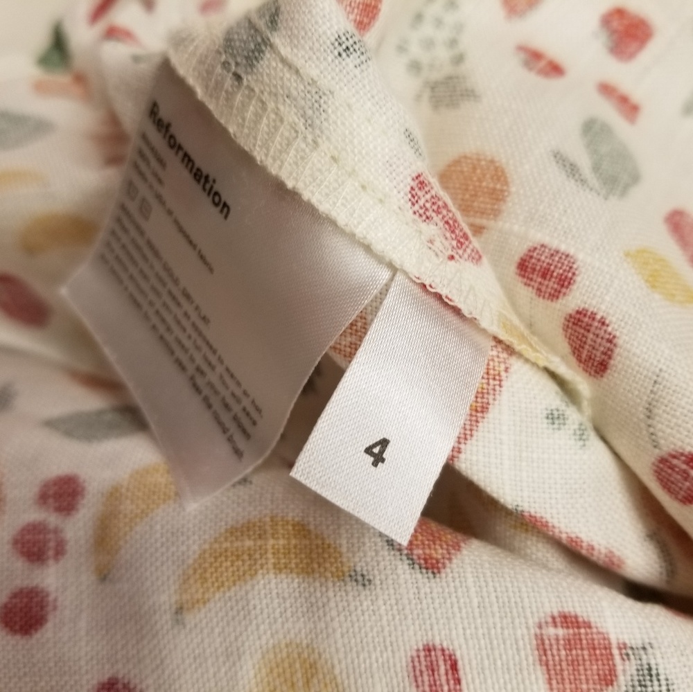 NWT Reformation Nebraska Supermarket Sweep SoldOut - Picture 5 of 8
